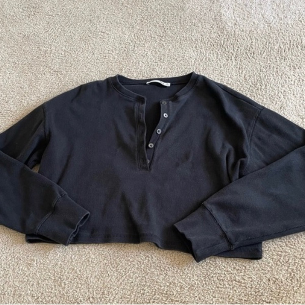 Wilfred Free long sleeve crop